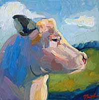 'New Day'  Oil on Canvas 12 x 12 - SOLD