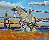 'The Andalusian' Oil on Canvas 20 x 24 - SOLD